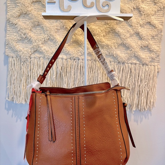 ❤️Montana West Vegan Leather Studded Handbag NWT! Gorgeous! - Picture 10 of 11